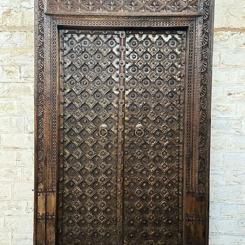 Antique Carved Havel Doors & Architectural Panels